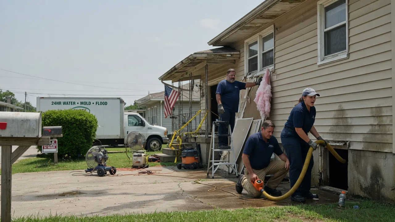 Water Damage Repair in Inez, TX near me